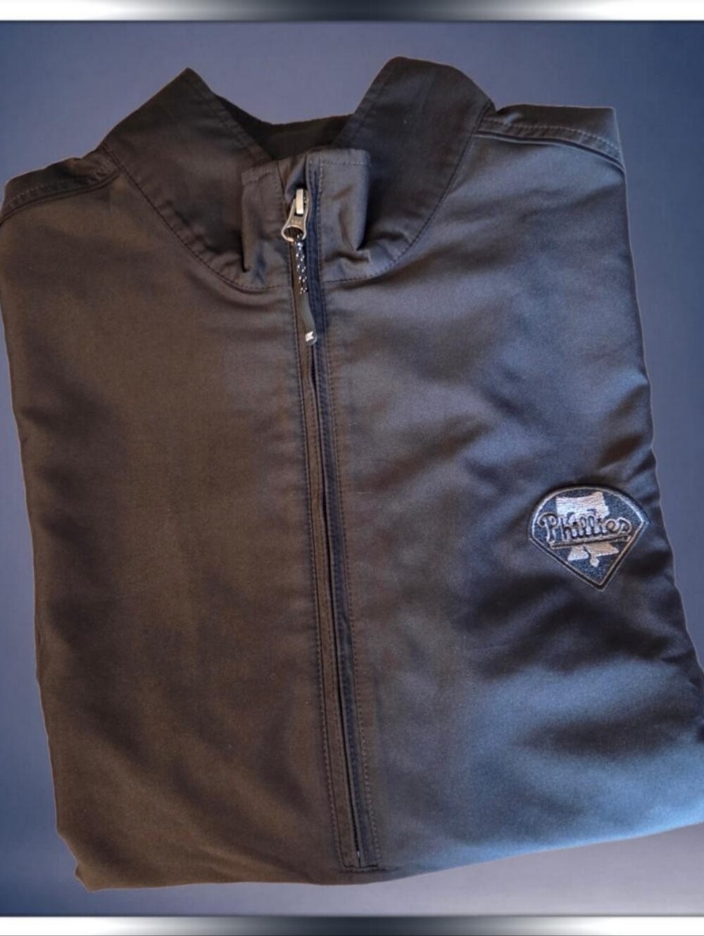 Cutter & Buck CB WindTec Black Full-Zip Jacket/Vest – Medium